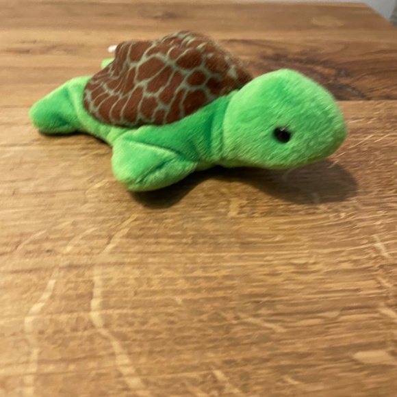 Ty Beanie Babies Speedy Turtle Green 1994 – New Tag Protector VINTAGE - Picture 9 of 9